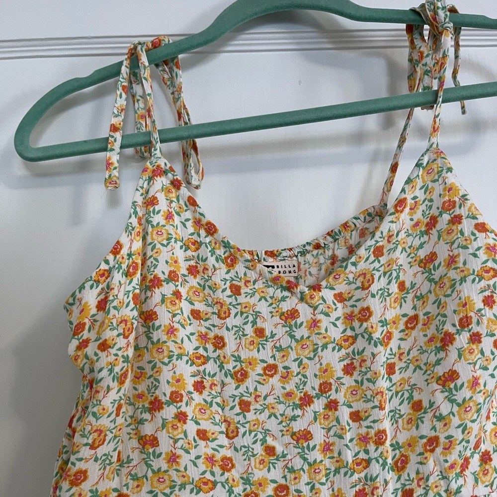 Billabong floral mini dress